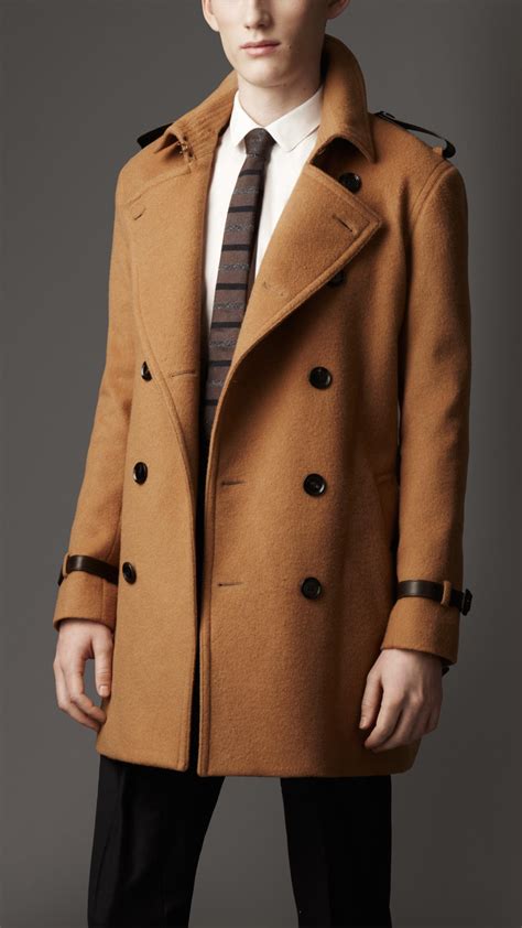 burberry wool cashmere trench coat mens|authentic burberry men trench coat.